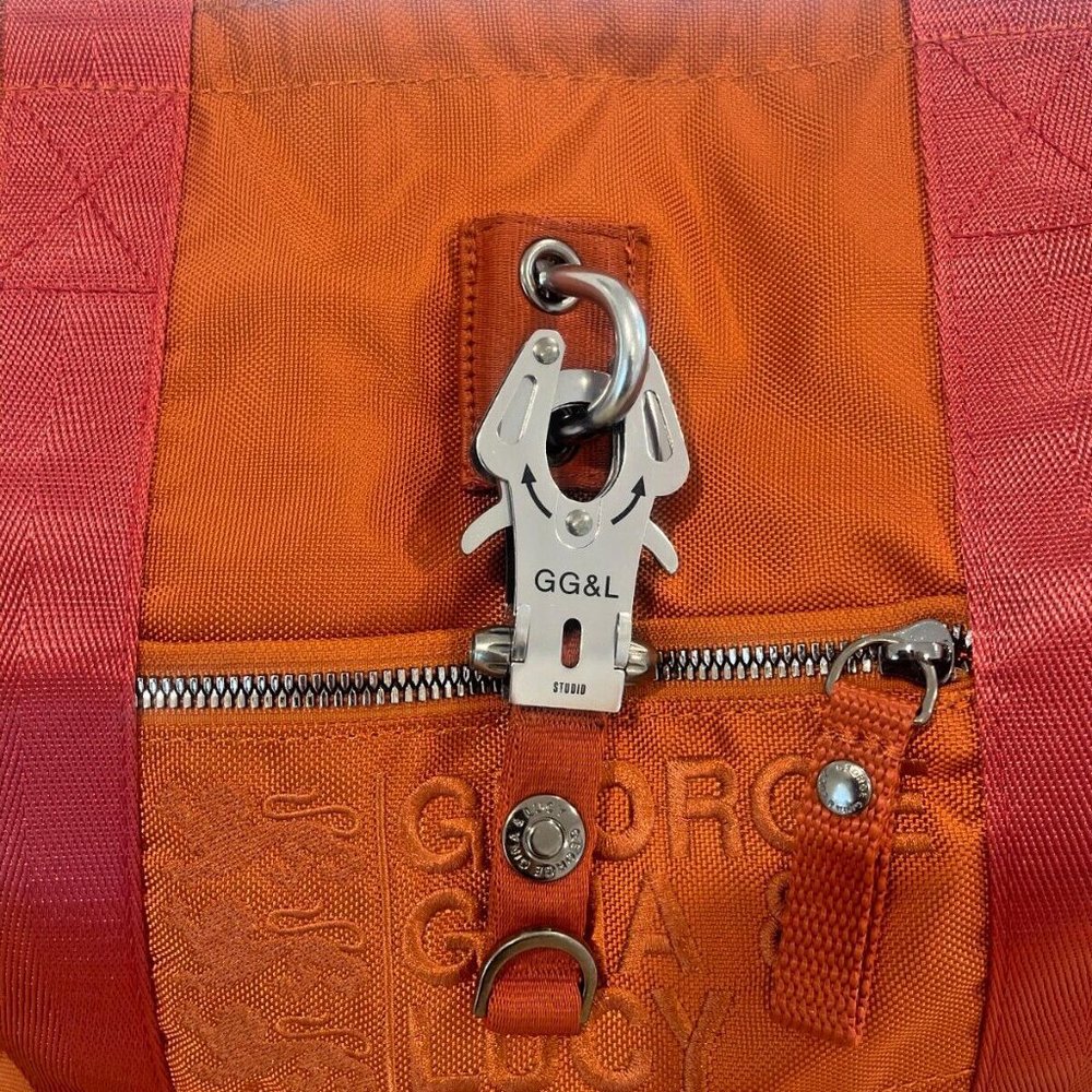 021 George Gina & Lucy Bagflip 15 Utility Tote Bag In AMBER Removable Strap - Picture 5 of 14